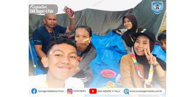 KEGIATAN PRAMUKA GUDEP 01.159 - 01.160 PANGKALAN SMAN 4 PALU
